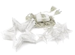 Yıldız Desenli Perde LED Işık – 8 Fonksiyonlu  - 6