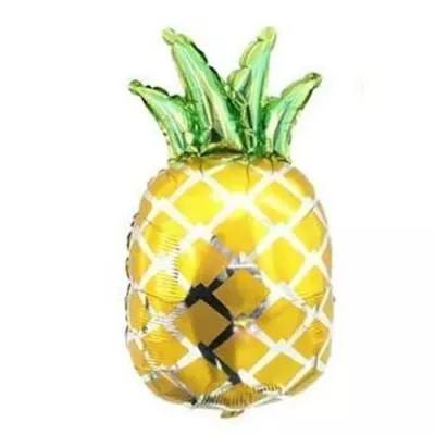 Ananas Folyo Balon Gold 80 cm - 1