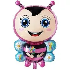 Arı Maya Folyo Balon Pembe - 1