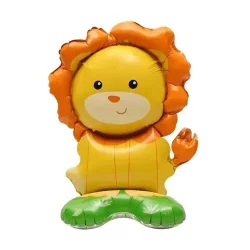 Aslan Temalı Ayaklı Folyo Balon
