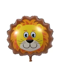Aslan Temalı Kafa Folyo Balon