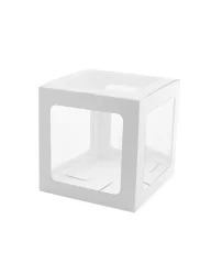 Balon Kutusu Beyaz 25 cm - 2