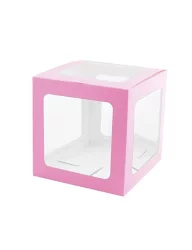 Balon Kutusu Pembe 25 cm - 2