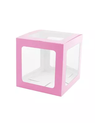 Balon Kutusu Pembe 25 cm - 2