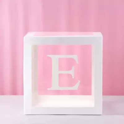 Beyaz Balon Kutusu + E Harfi - 1