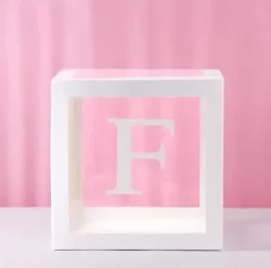 Beyaz Balon Kutusu + F Harfi
