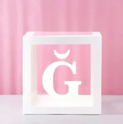 Beyaz Balon Kutusu + Ğ Harfi