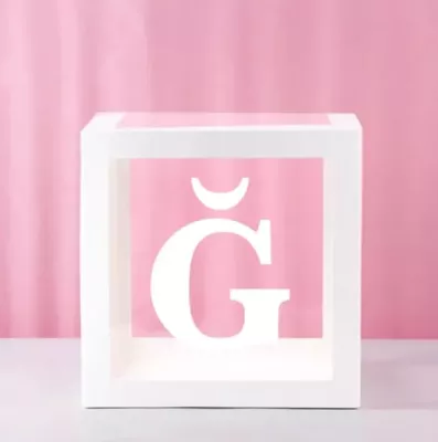 Beyaz Balon Kutusu + Ğ Harfi - 1