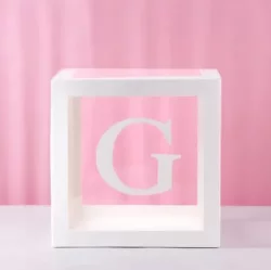 Beyaz Balon Kutusu + G Harfi