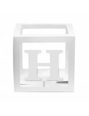 Beyaz Balon Kutusu + H Harfi - 4