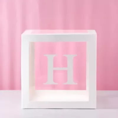 Beyaz Balon Kutusu + H Harfi - 1