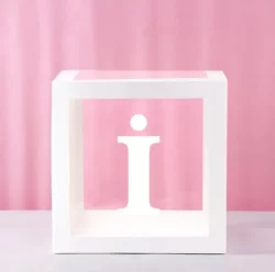 Beyaz Balon Kutusu + İ Harfi