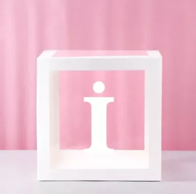 Beyaz Balon Kutusu + İ Harfi - 1