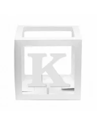 Beyaz Balon Kutusu + K Harfi - 4