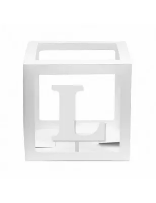 Beyaz Balon Kutusu + L Harfi - 4