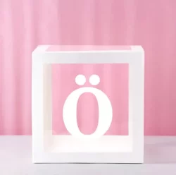 Beyaz Balon Kutusu + Ö Harfi