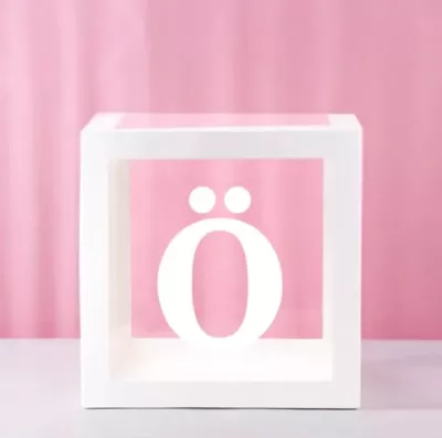 Beyaz Balon Kutusu + Ö Harfi - 1