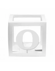 Beyaz Balon Kutusu + O Harfi - 4