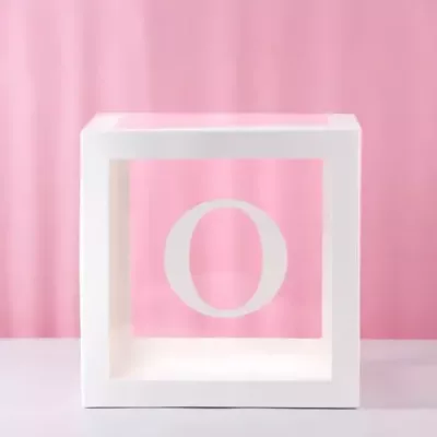 Beyaz Balon Kutusu + O Harfi - 1