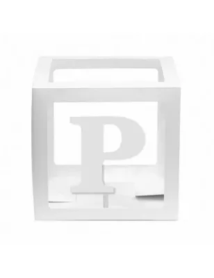 Beyaz Balon Kutusu + P Harfi - 4