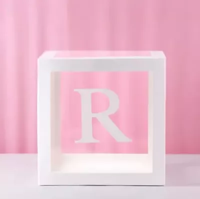 Beyaz Balon Kutusu + R Harfi - 1