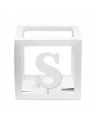 Beyaz Balon Kutusu + S Harfi - 4