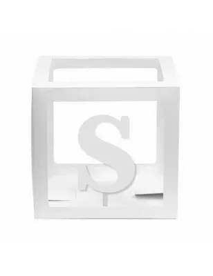 Beyaz Balon Kutusu + S Harfi - 4