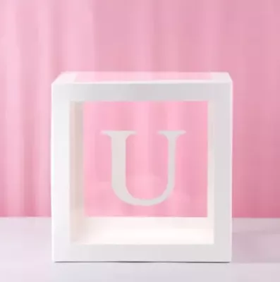 Beyaz Balon Kutusu + U Harfi - 1