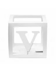 Beyaz Balon Kutusu + V Harfi - 2