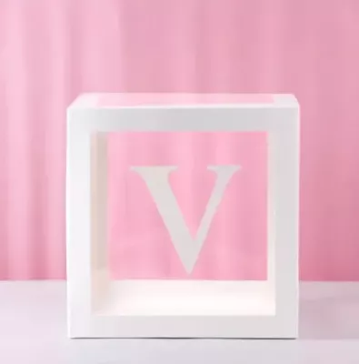 Beyaz Balon Kutusu + V Harfi - 1