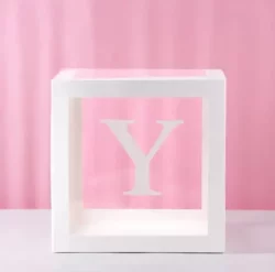 Beyaz Balon Kutusu + Y Harfi