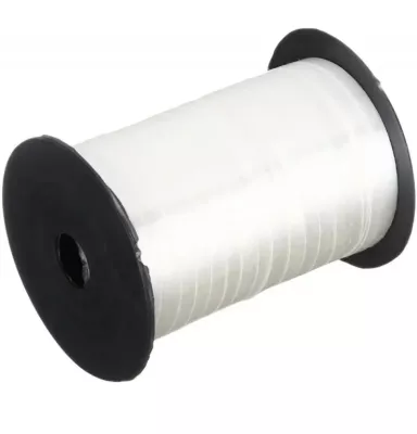 Beyaz Pastel Balon İpi Rafya 200 mt - 1