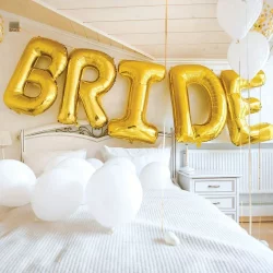 Bride Folyo Balon Gold Renkli