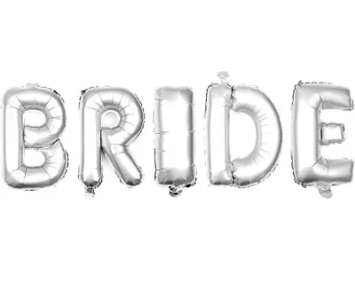 Bride Folyo Balon Gümüş Renkli - 1