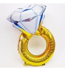 Bride To Be Yüzük Folyo Balon Gold 75 cm