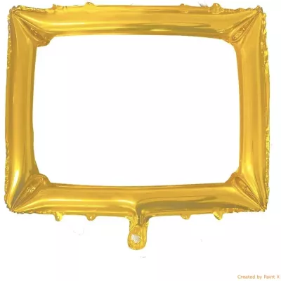 Çerçeve Folyo Balon Gold - 1