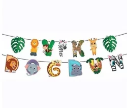 Dekoratif Banner - Safari