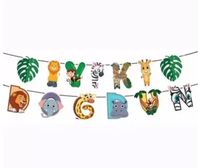 Dekoratif Banner - Safari - 1