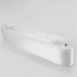 Düz Renk Saten Kurdele 4cmx10 mt Beyaz