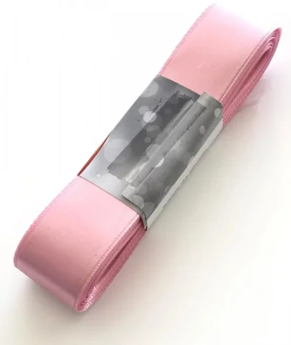 Düz Renk Saten Kurdele 4cmx10 mt Pembe - 1