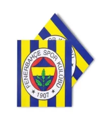 Fenerbahçe Sarı Lacivert Lisanslı Peçete