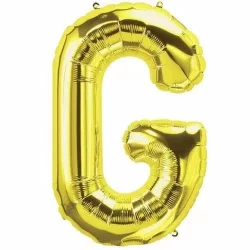 G Harfi Folyo Balon Gold 40 cm