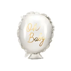 Gold Oh Baby Yazılı Folyo Balon