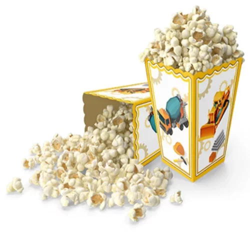 İnşaat Temalı Mısır Kutusu (8'li Paket) - 1