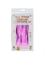 İthal Metalize Pembe Arka Plan Perdesi