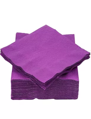 Kağıt Peçete - Mor - 16’lı - 1