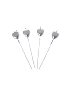 Kalp Mum Gold - 13 cm (4 adet) - 1