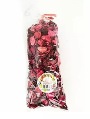 Kırmızı Kokulu Kuru Gül 100 gr paket - 1