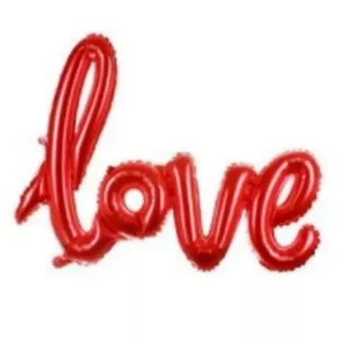 Love Folyo Balon - Kırmızı - 1