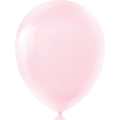 Makaron Balon Pembe 6 inç (50'li paket) - 1